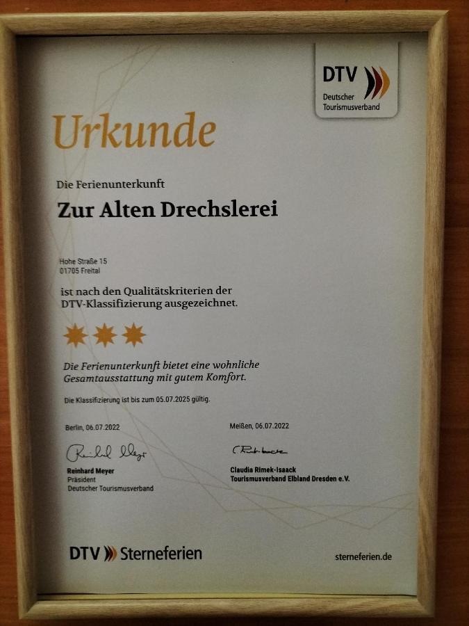 Fewo Zur Alten Drechslerei Freital Buitenkant foto